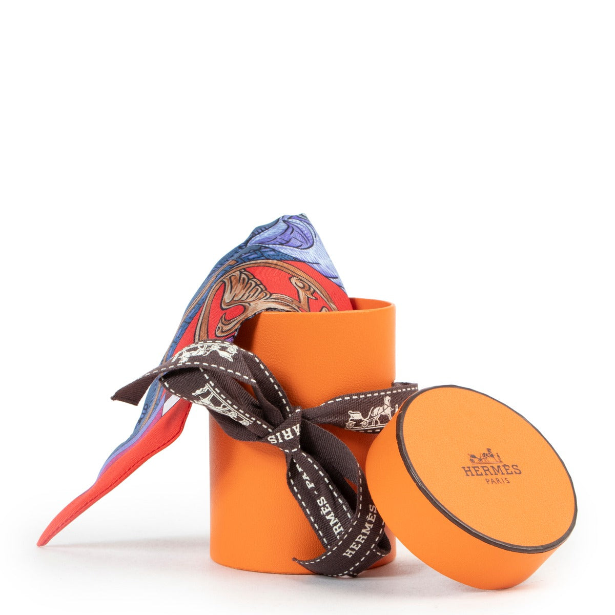 Hermès Multicolor Twilly Scarf on Labellov, Worldwide Shipping