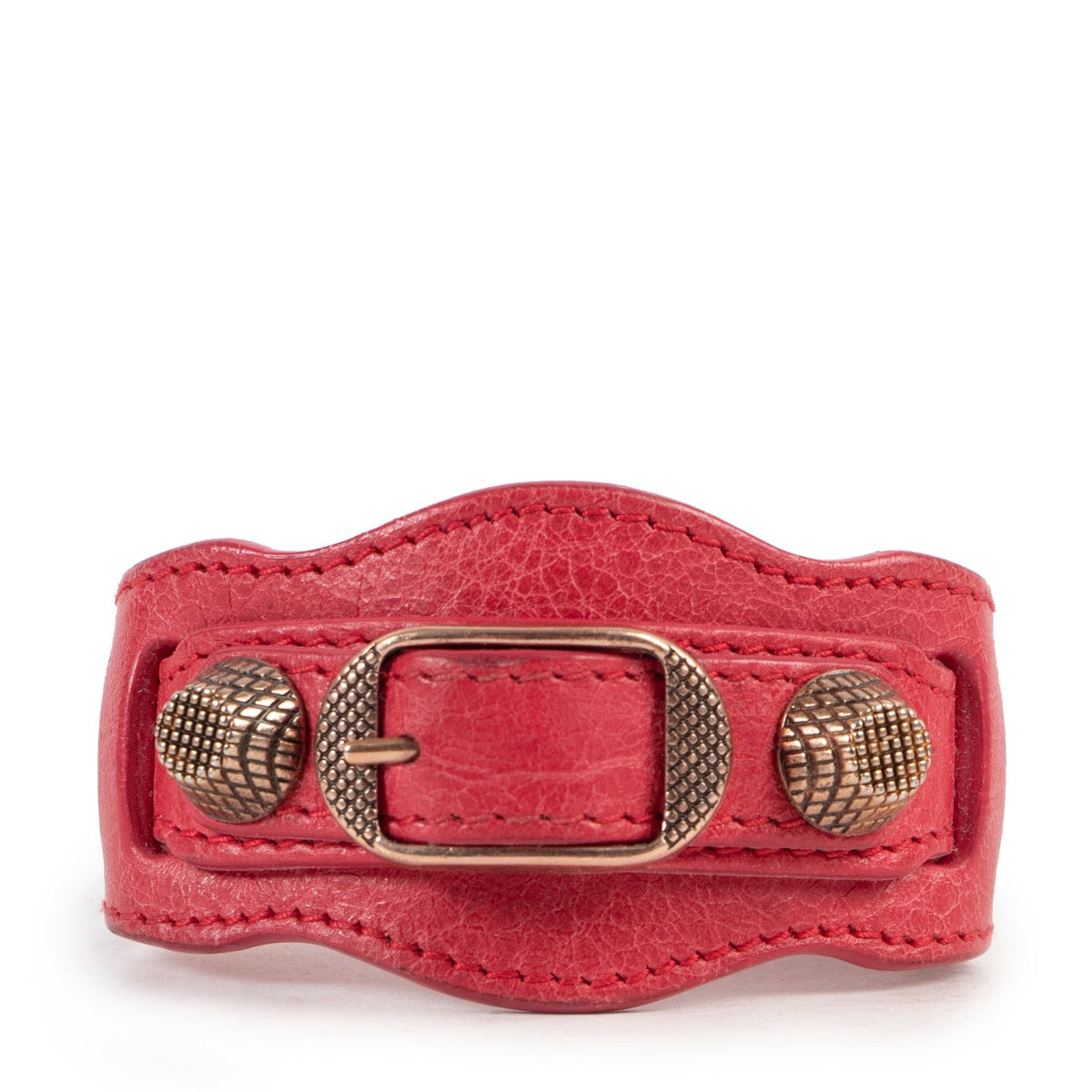 Shop safe online at Labellov in Antwerp this 100% authentic second hand Balenciaga Pink Bracelet