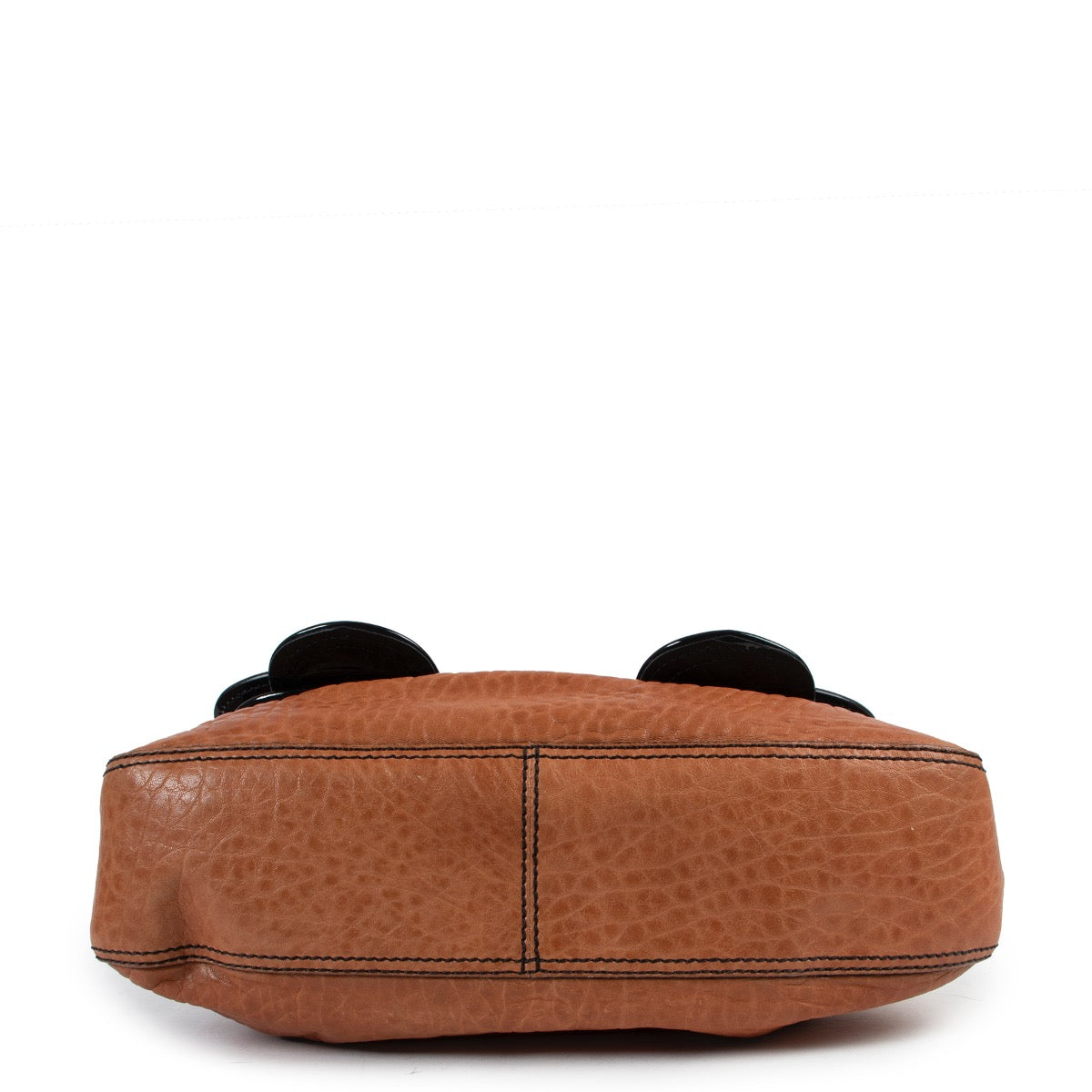Shop safe online at Labellov in Antwerp this 100% authentic second hand Fendi Brown And Black B Bag in very good condition at the right price