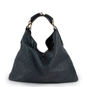 Shop safe online at Labellov in Antwerp this 100% authentic second hand Gucci Blue Monogram XL Shoulder Bag