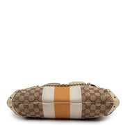 Shop safe online at Labellov in Antwerp this 100% authentic second hand Gucci Monogram Horsebit Shoulder Bag
