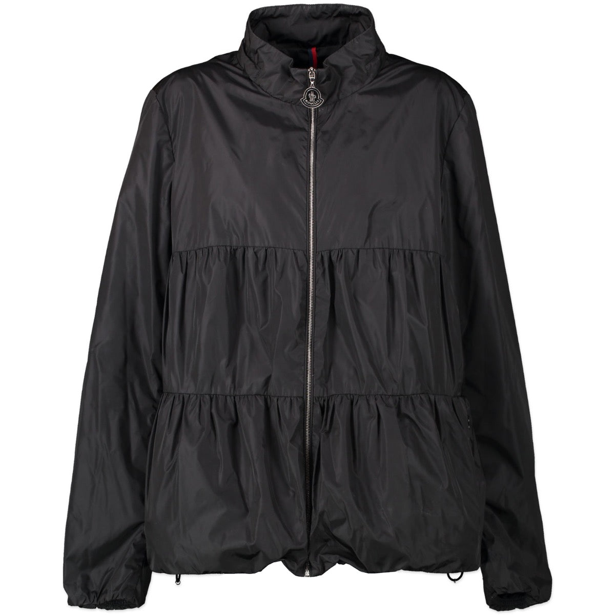 Shop safe online authentic second hand Moncler Black Raincoat Jacket in Moncler Size 4 at the right price at Labellov.com.