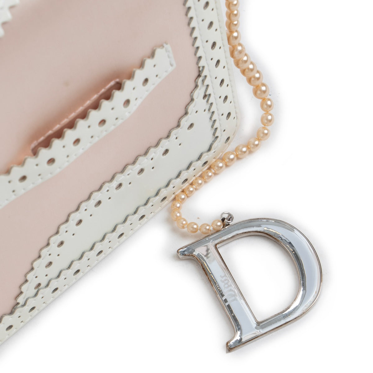 Christian Dior Roze Satijnen D'Trick Schoudertas