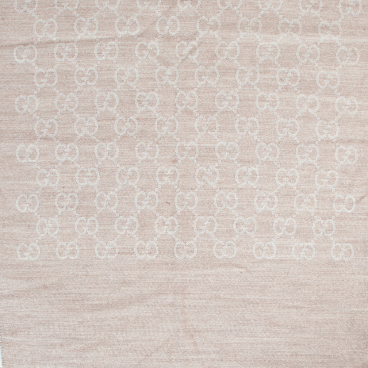 Écharpe Monogramme Beige Gucci