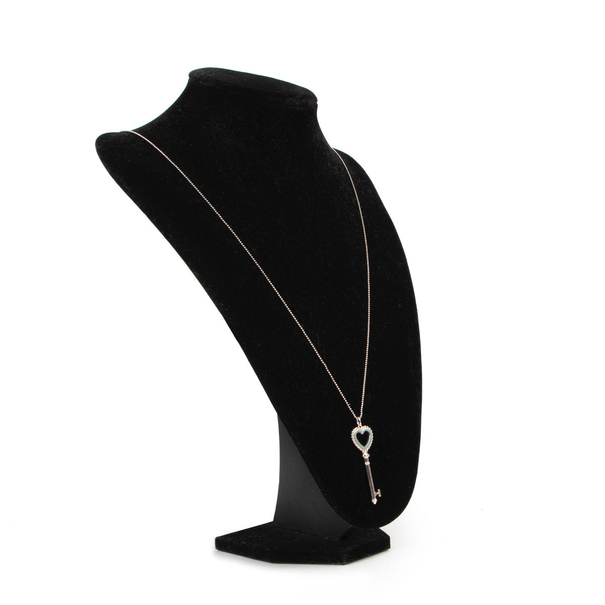 Shop safe online authentic Tiffany & Co Silver Key Necklace at the right price at Labellov.com.