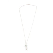 Shop safe online authentic Tiffany & Co Silver Key Necklace at the right price at Labellov.com.