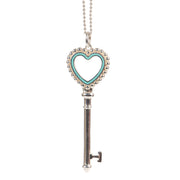 Shop safe online authentic Tiffany & Co Silver Key Necklace at the right price at Labellov.com.