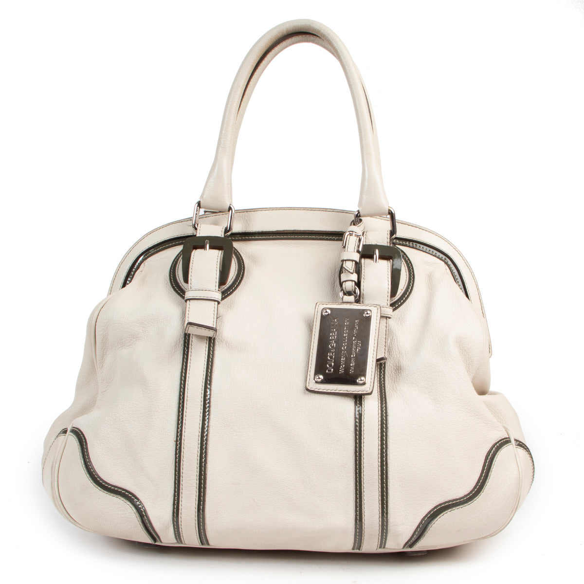 Dolce & Gabbana Cream Miss Romantique Shoulder Bag