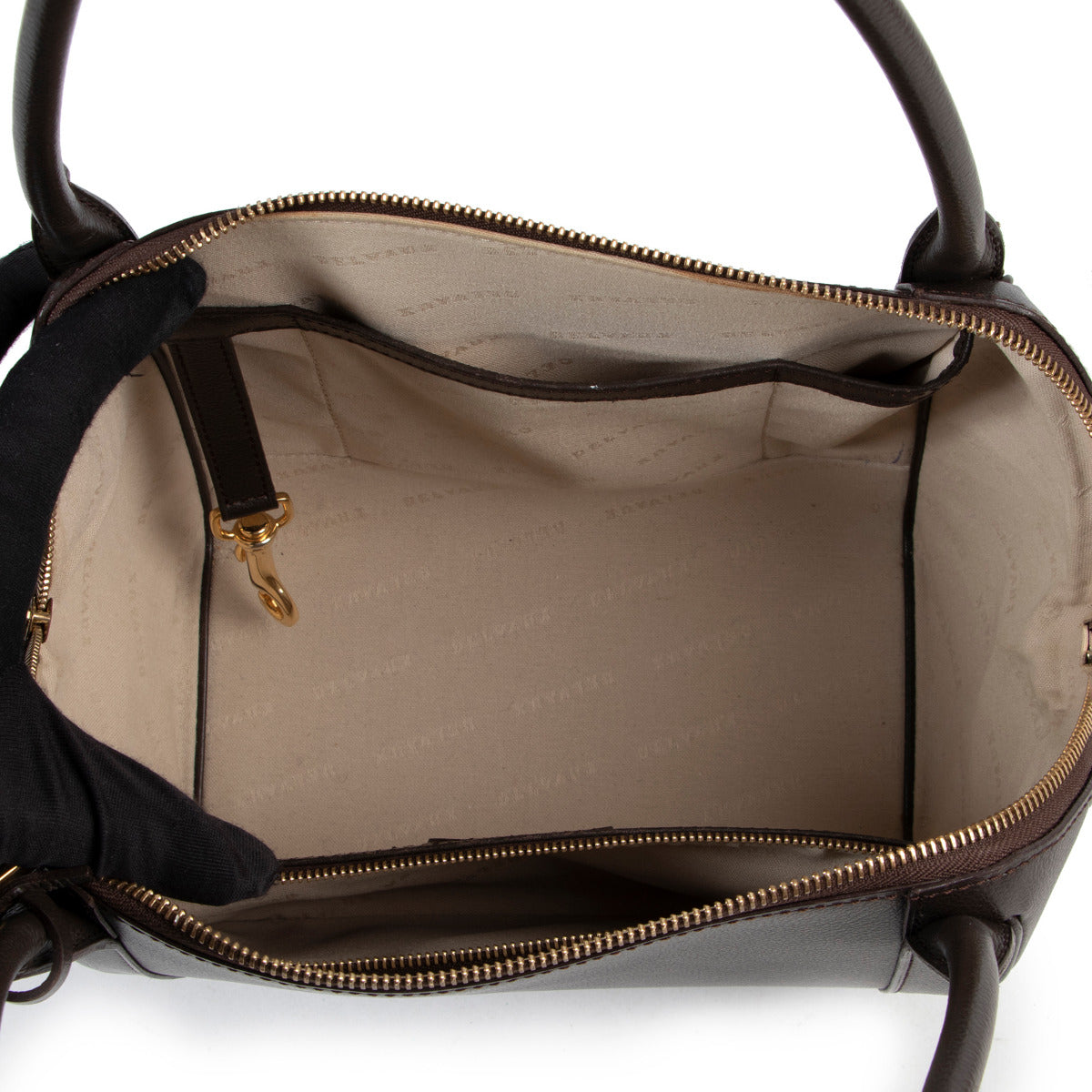 Delvaux Brown Perle Shoulder bag
