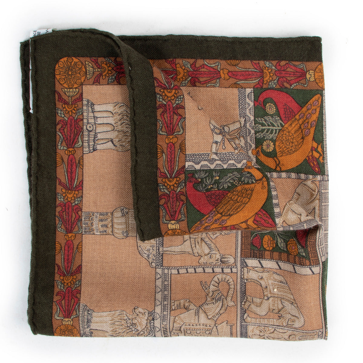 Hermès Cashmere and Silk Pochette Scarf