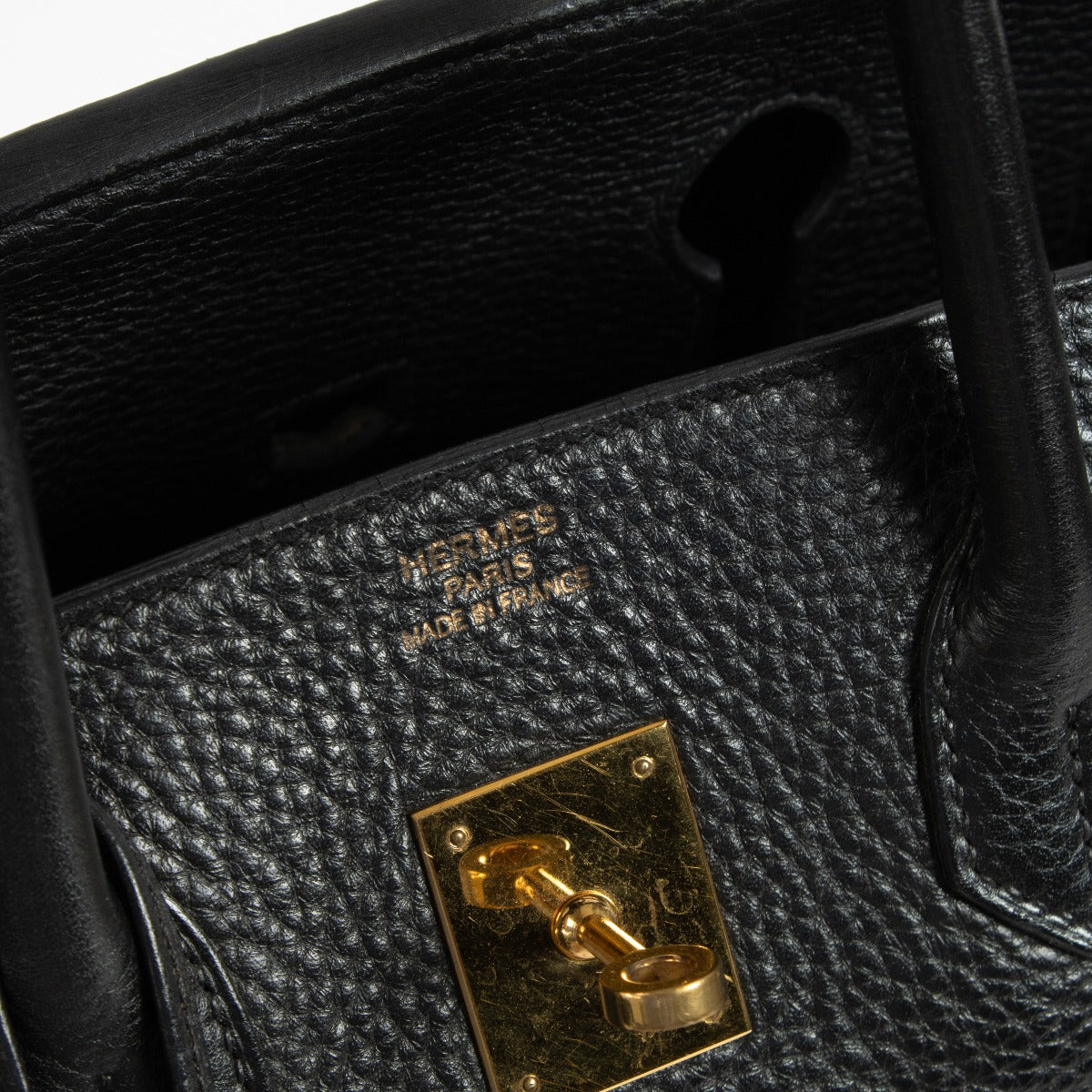 Hermès Birkin 35 Noir Clemence GHW