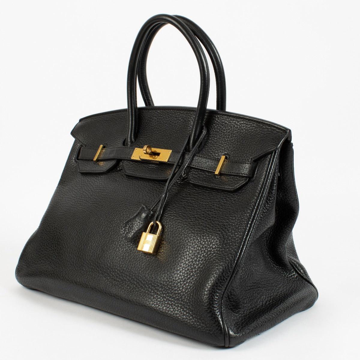 Hermès Birkin 35 Black Clemence GHW