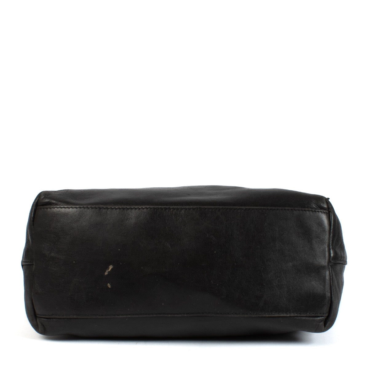 shop 100% authentic second hand Prada Black Leather Shoulder Bag on Labellov.com