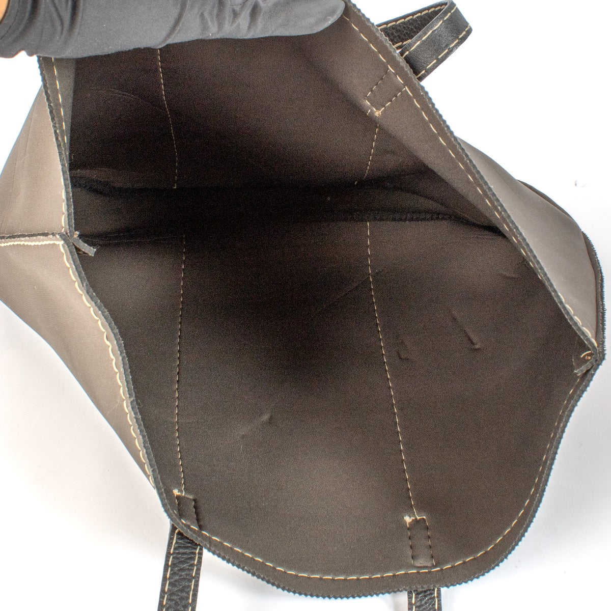 shop 100% authentic second hand Prada Green Neoprene Tote Bag on Labellov.com