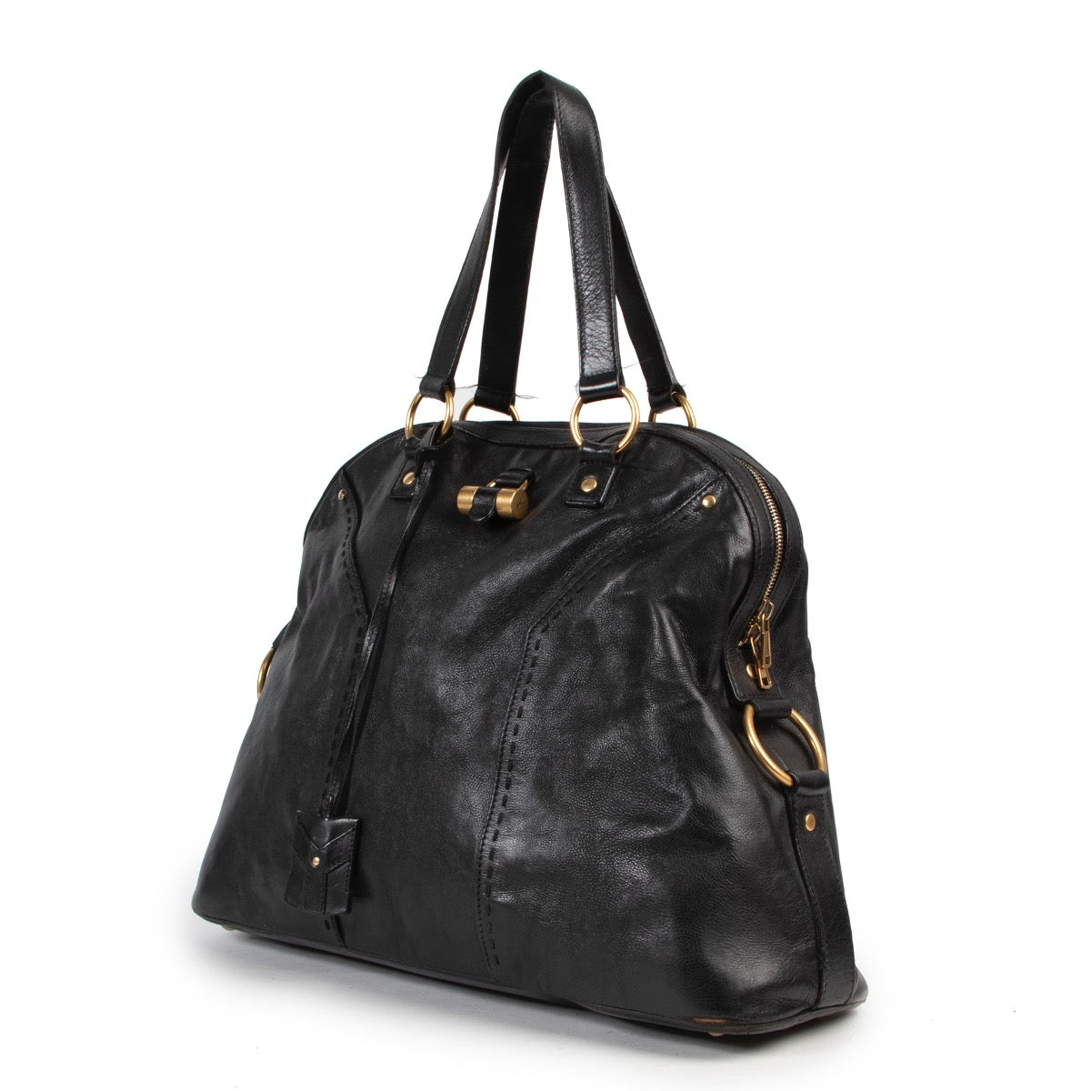 shop safe online Saint Laurent Black Muse Tote