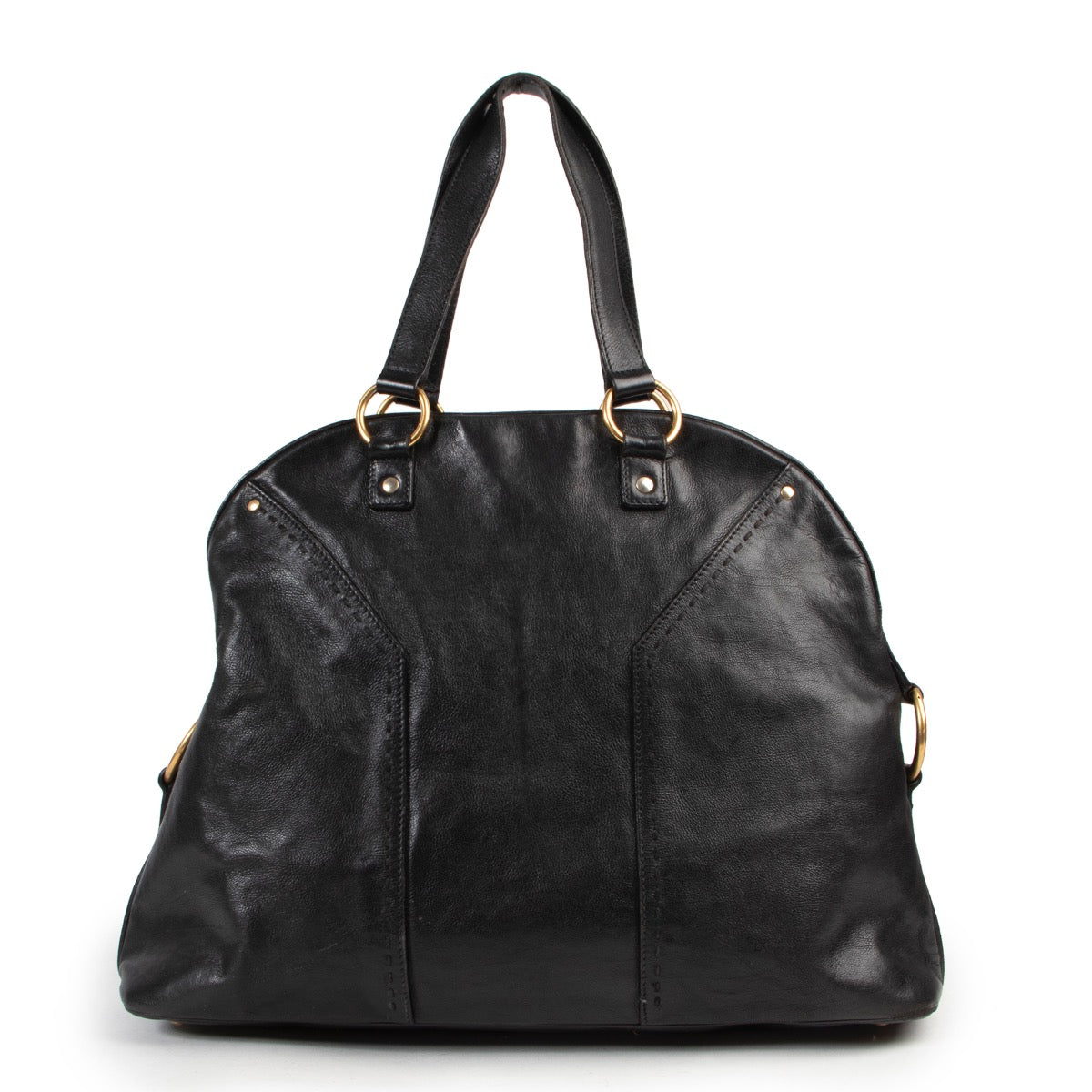 shop secondhand it bag Saint Laurent Black Muse Tote