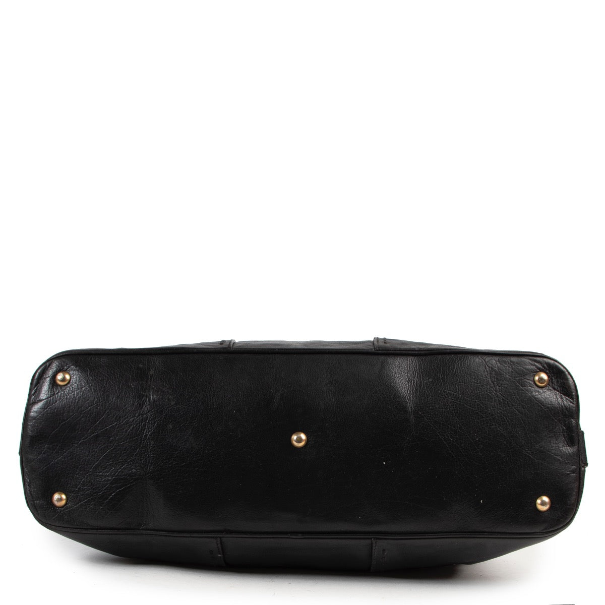 luxury secondhand bags Saint Laurent Black Muse Tote