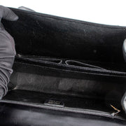Black leather Celine bag by Labellov in very good state