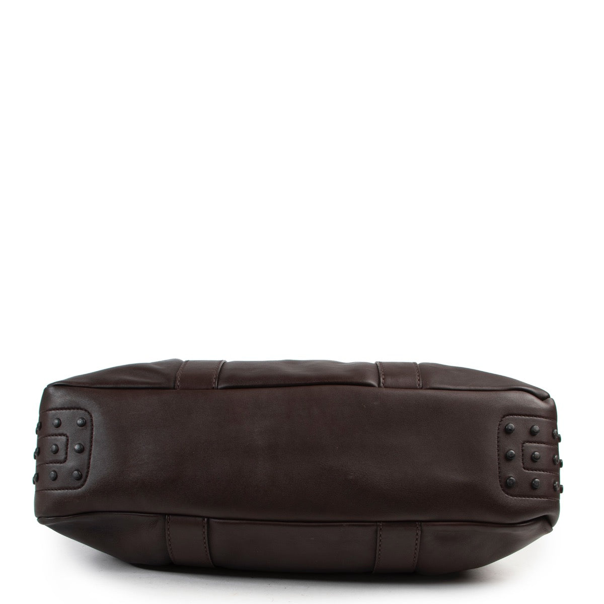 Shop safe online authentic second hand Tods Brown Shoulder bag in very good preloved condition at the right price at Labellov Antwerp.