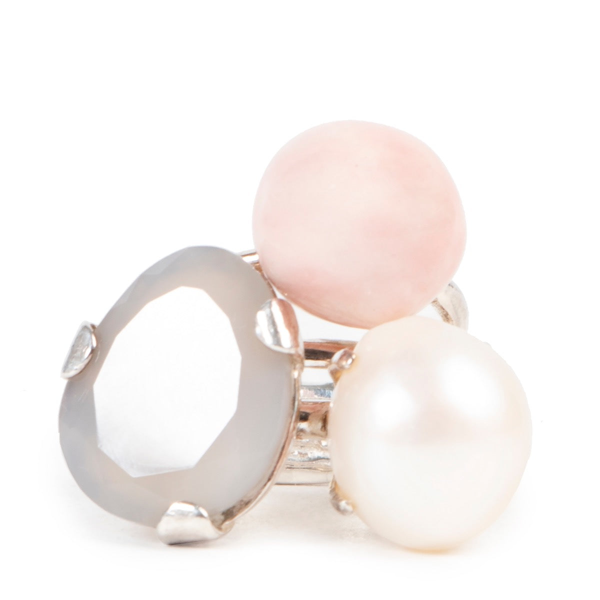 Shop safe online authentic Wouters & Hendrix Silver Ring in size 53 at the right price and in very good condition at Labellov.com.