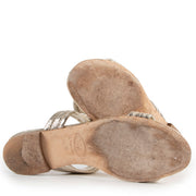 Tods Silver Sandals available at Labellov