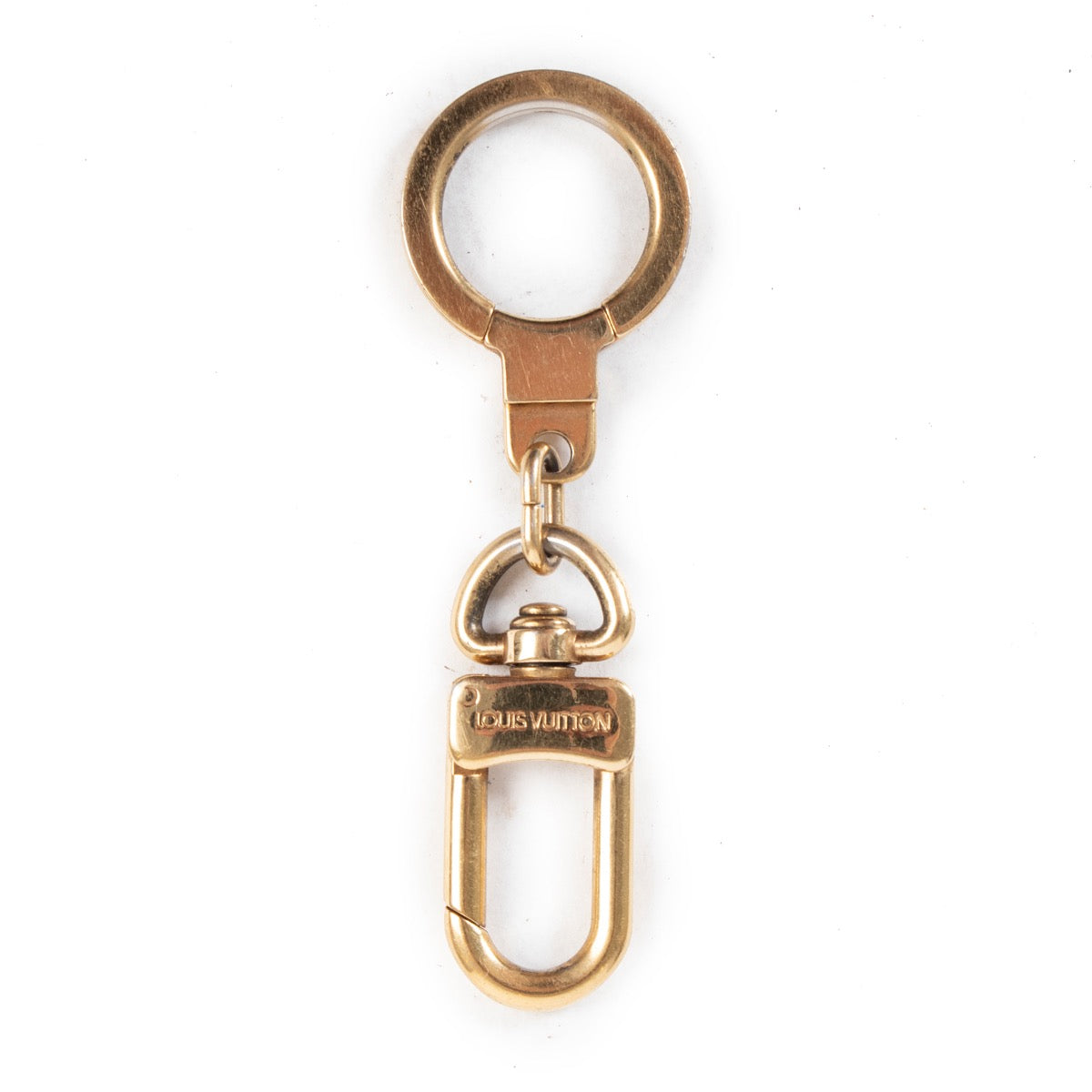 Louis Vuitton Gold Keychain