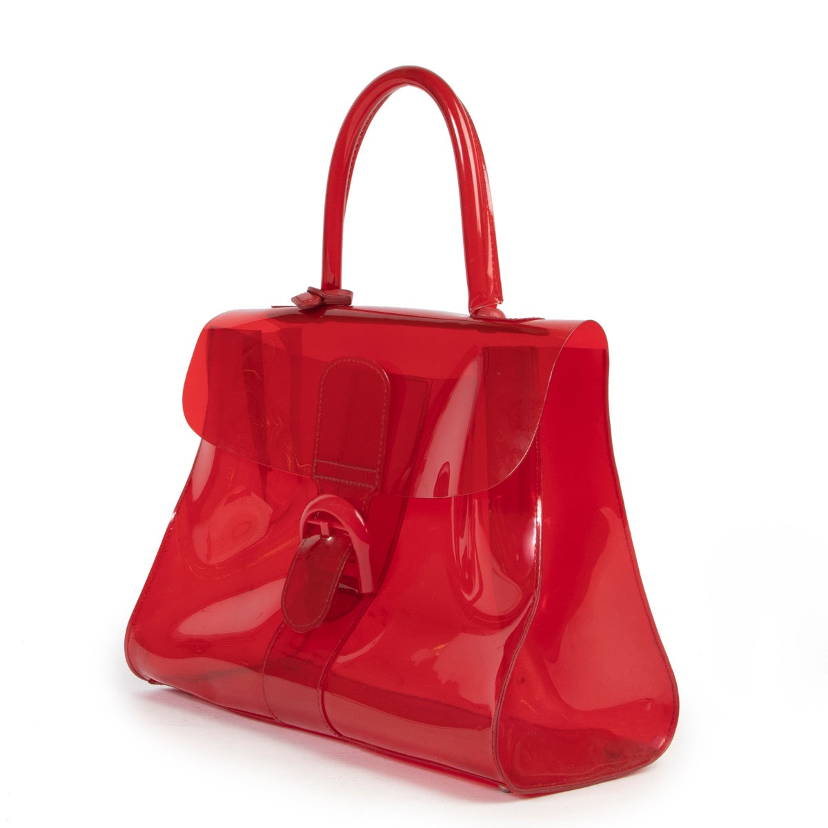 Buy safe online Delvaux red bag Labellov store preloved vintage in good condition at Labellov.Com.