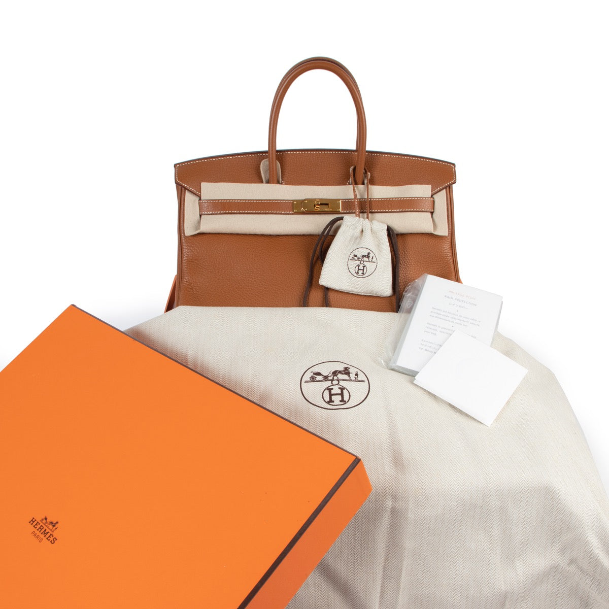 shop safe online This Hermès Birkin 35 gold as new
