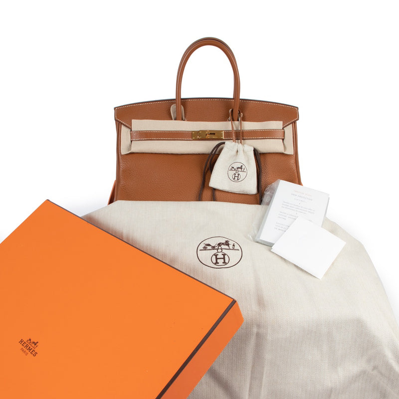 shop safe online This Hermès Birkin 35 gold as new