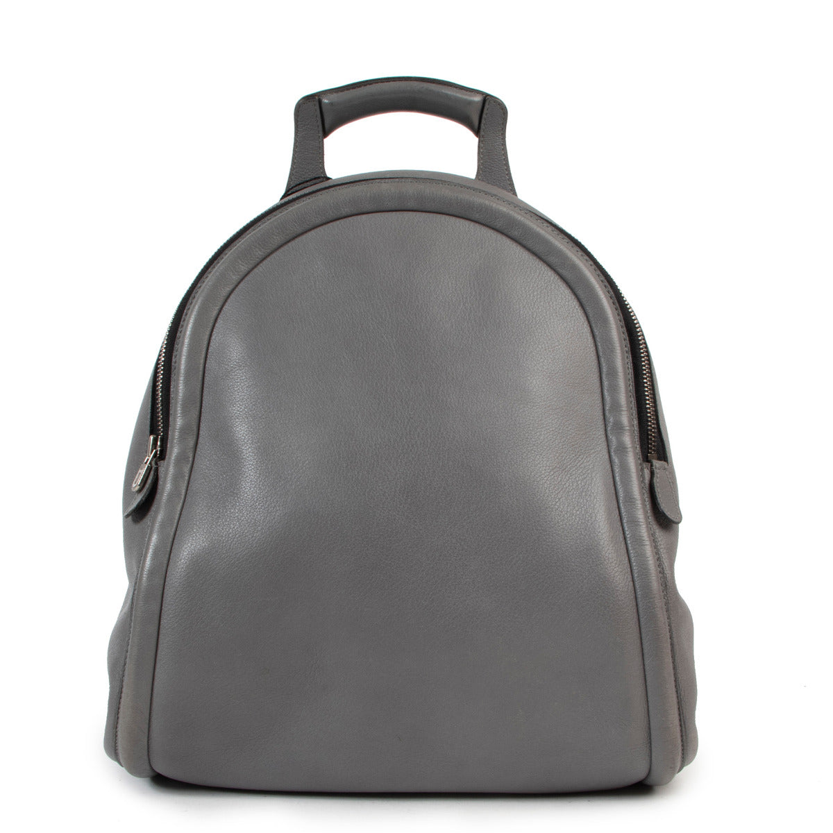Delvaux Grey Crocovado Backpack
