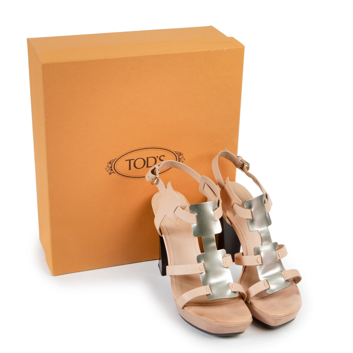 Escarpins nus Tod's - Taille 37,5