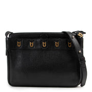 Buy second hand Delvaux Black Leather D Crossbody Bag