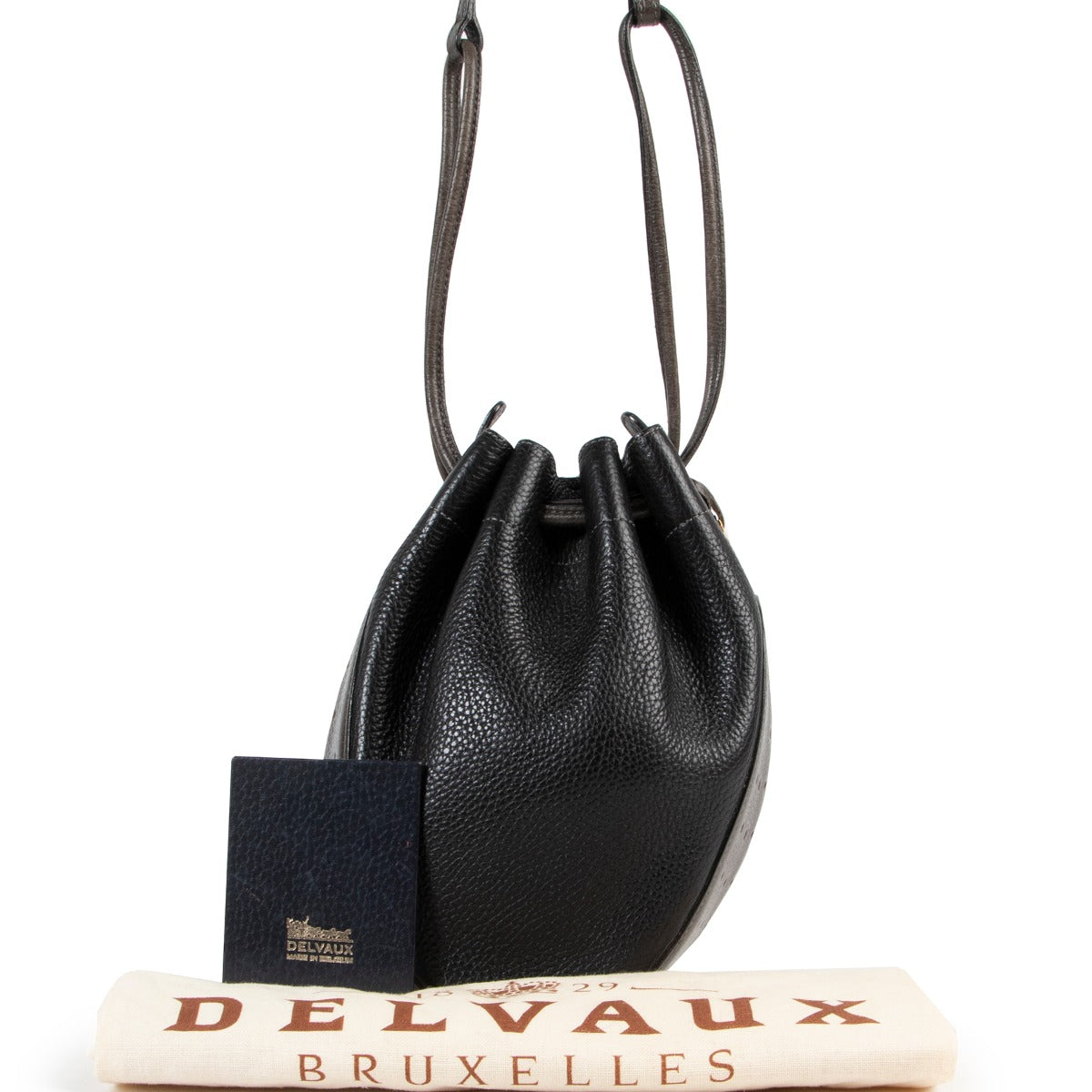Delvaux Black Bucket