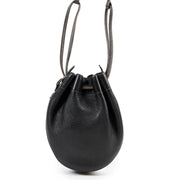 Delvaux Black Crossbody Bucket