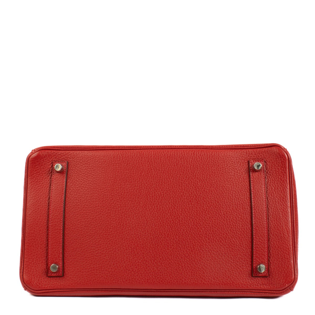 shop 100% authentic second hand Hermès Birkin 35 Rouge Casaque Clemence Taurillon PHW on Labellov.com