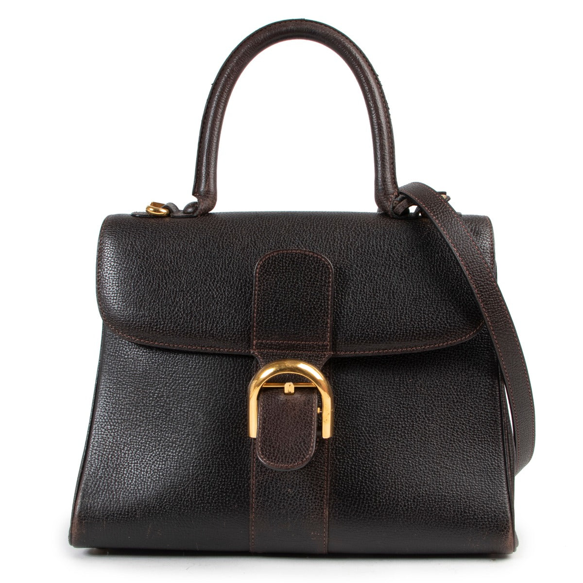 Delvaux Brown Brillant MM