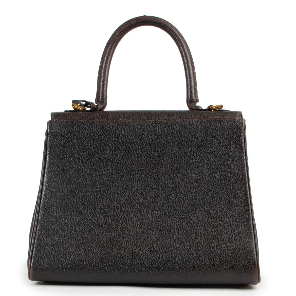 Delvaux Brown Brillant MM Labellov