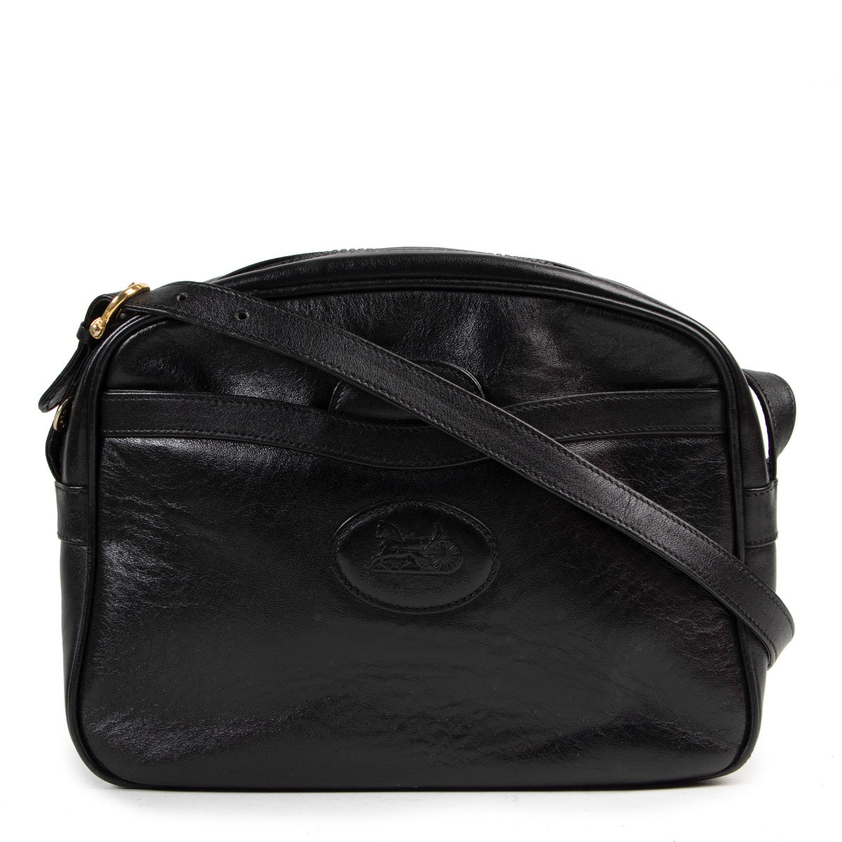 Shop safe online 100% authentic second hand Celine Black Crossbody Bag in good preloved condition at the right price at Labellov in Antwerp.