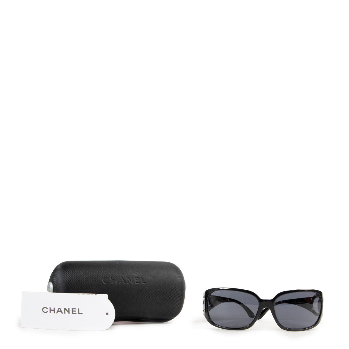 Chanel Black CC Sunglasses