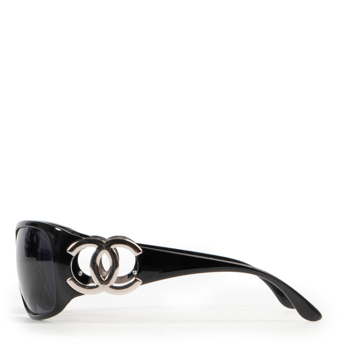 Chanel Black CC Sunglasses