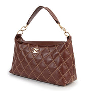 Chanel Tan Leather Quilted Shoulder Bag for the best price at Labellov secondhand luxury
