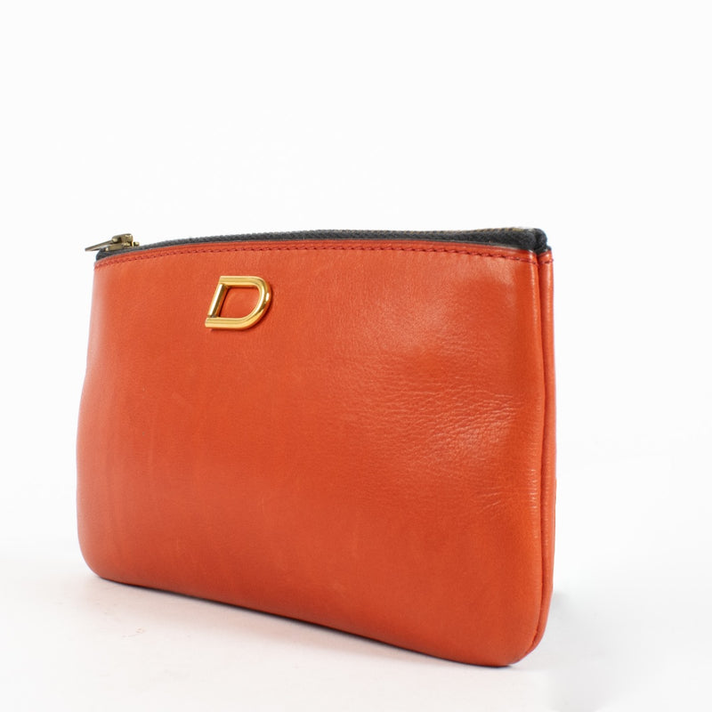 authentic preloved Delvaux Red Wallet Case on Labellov.com