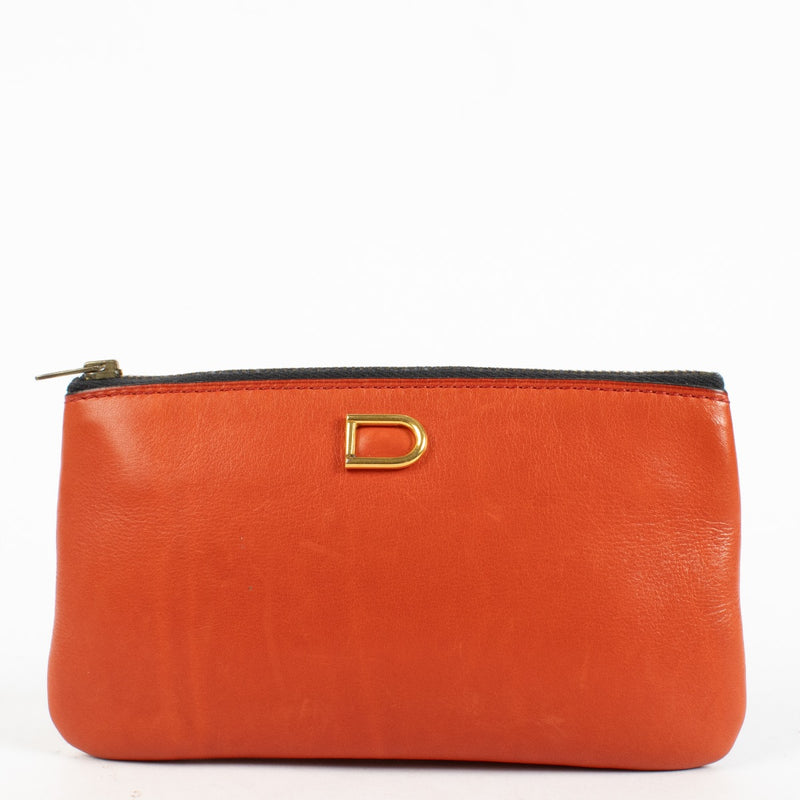 authentic preloved Delvaux Red Wallet Case on Labellov.com