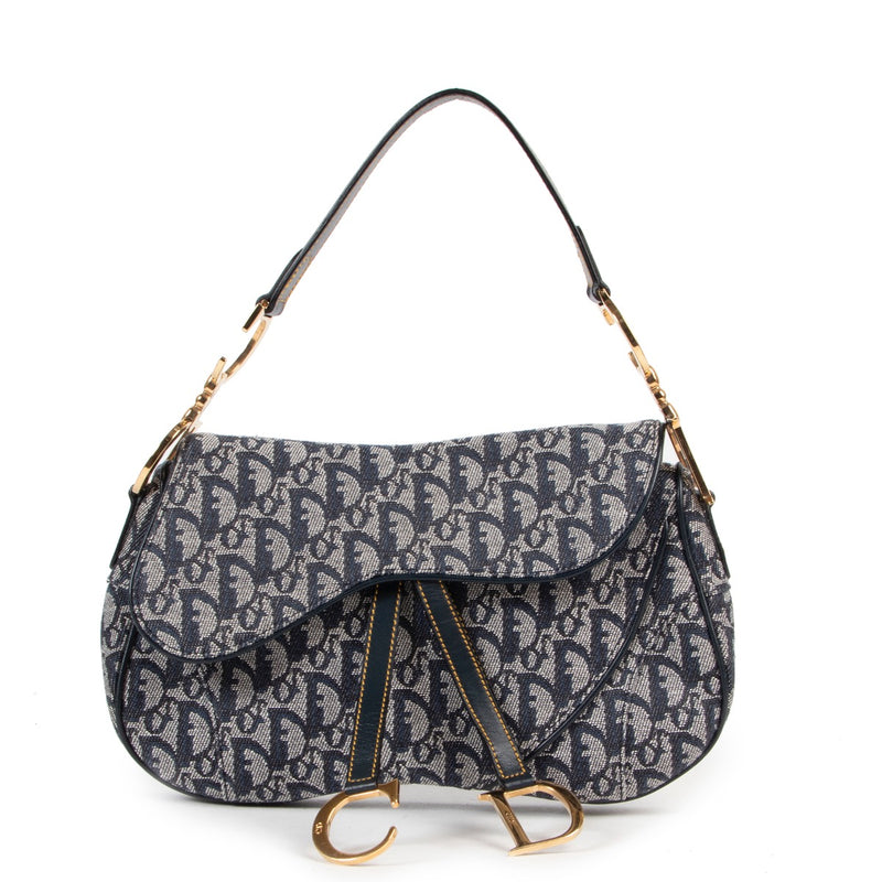 shop safe online your secondhand Dior Monogram saddle bag