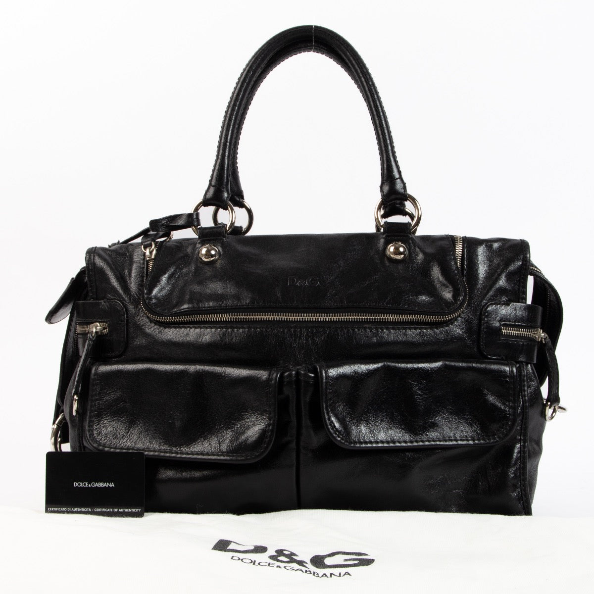 Shop 100% authentic second-hand Dolce & Gabbana Black Top Handle on Labellov.com
