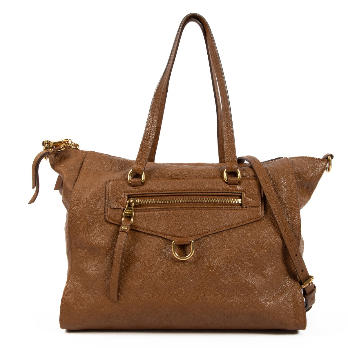 Sac à bandoulière Louis Vuitton Havane Empreinte Lumineuse PM