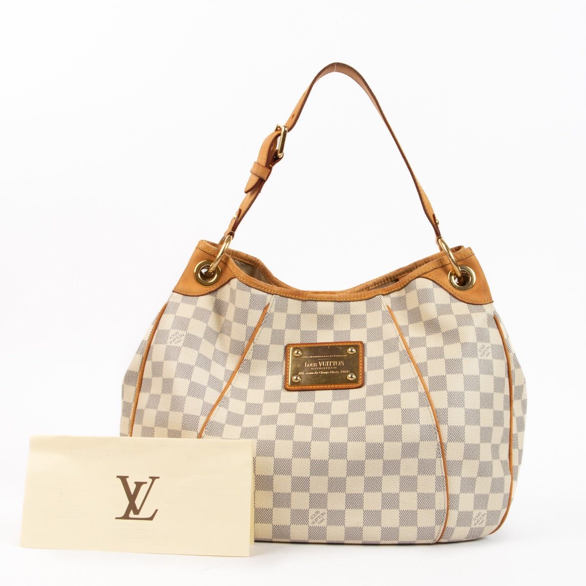 Louis Vuitton Galliera PM Damier Azur Shoulder Bag for the best price at Labellov secondhand luxury