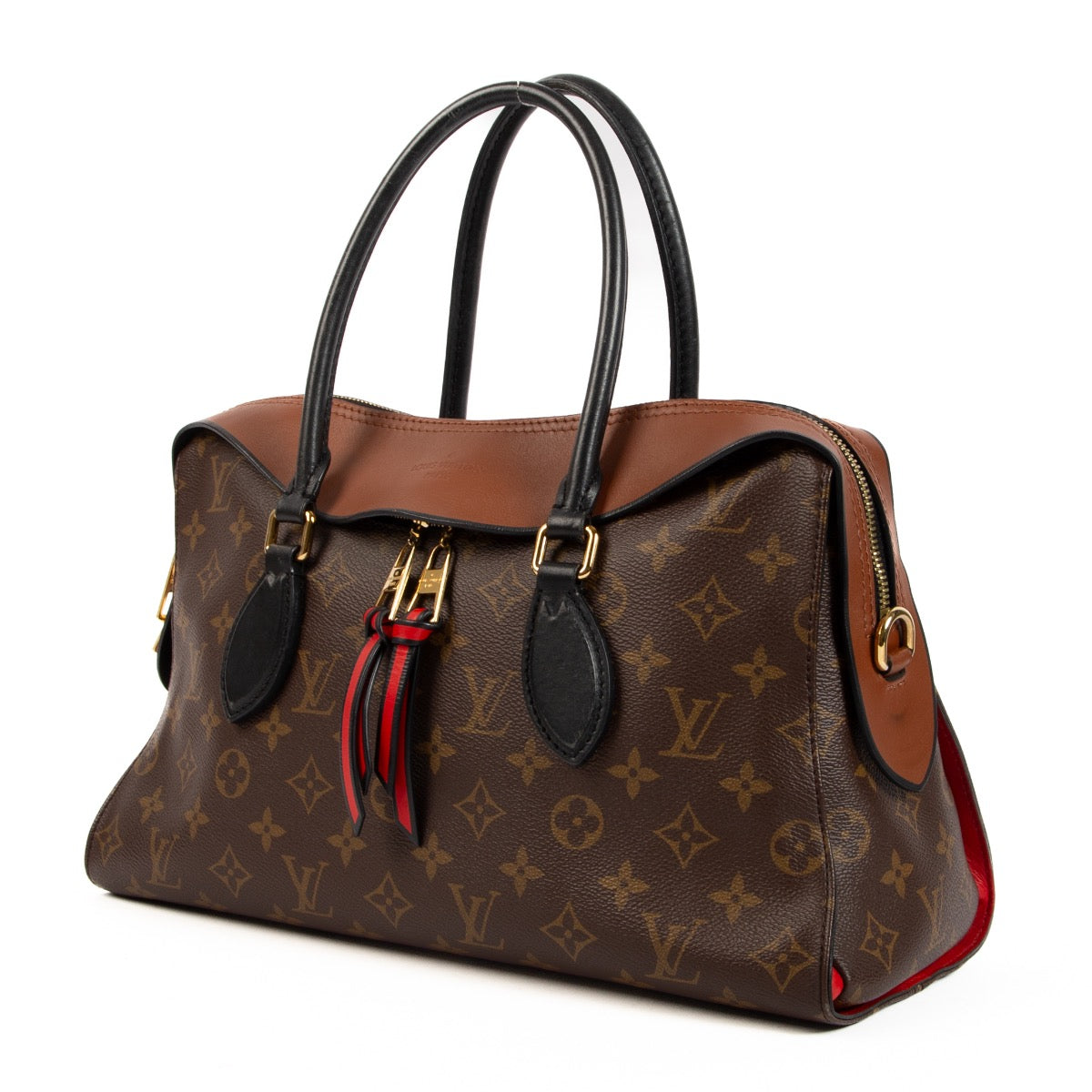 Shop safe online at Labellov in Antwerp, Brussels and Knokke this 100% authentic second hand Louis Vuitton Monogram Red Tuilleries Shoulder bag