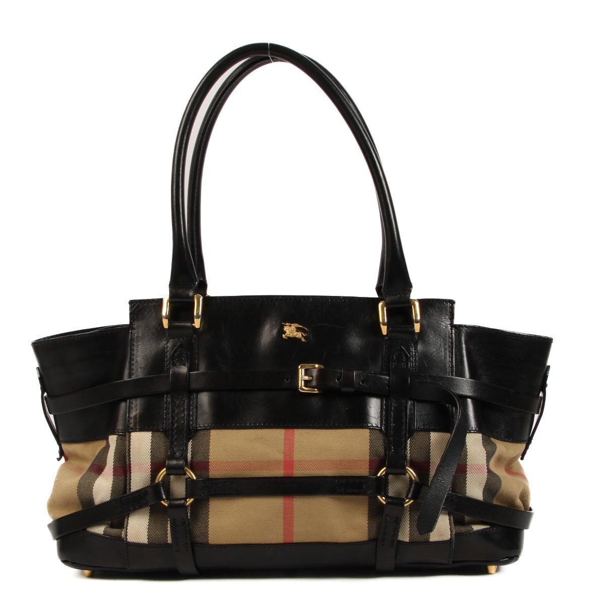 Shop 100% authentic second-hand Burberry Check Tote Bag on Labellov.com