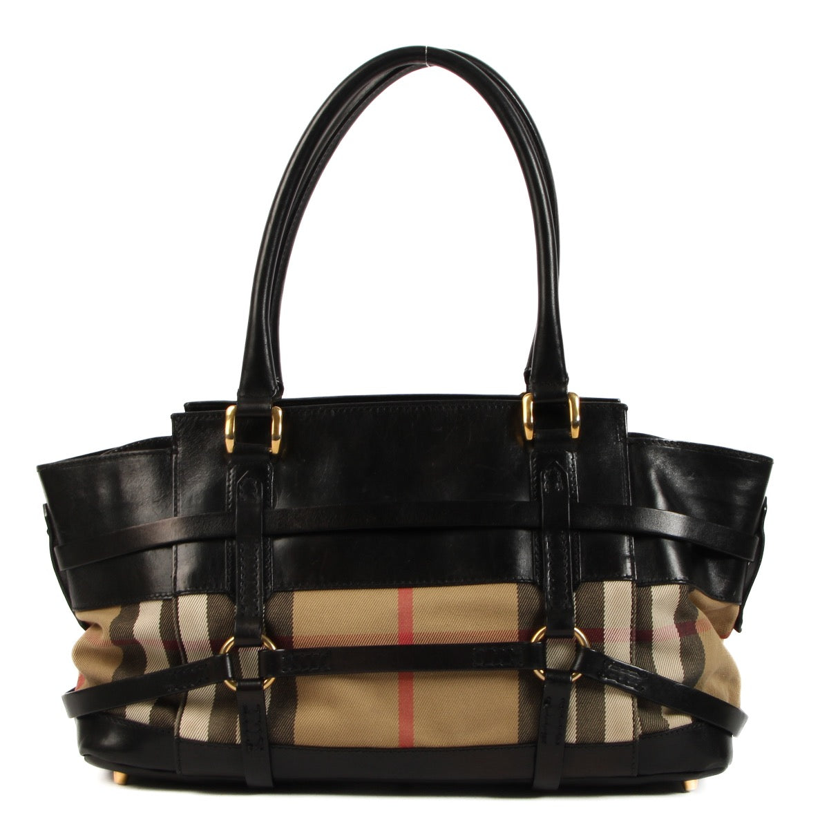 Shop 100% authentic second-hand Burberry Check Tote Bag on Labellov.com